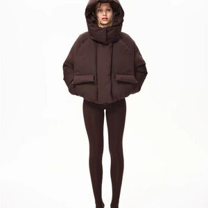 NWT Khy Brown Puffer Jacket